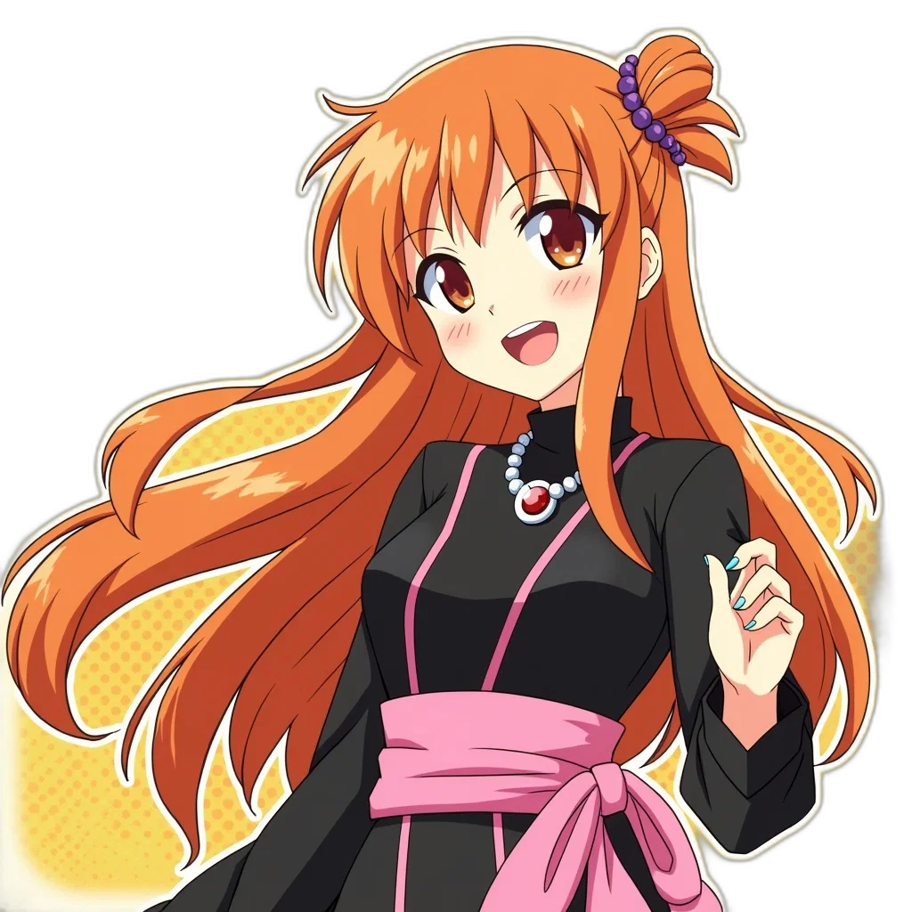 staff, dress, anime, pixel art transparent PNG cut-out
