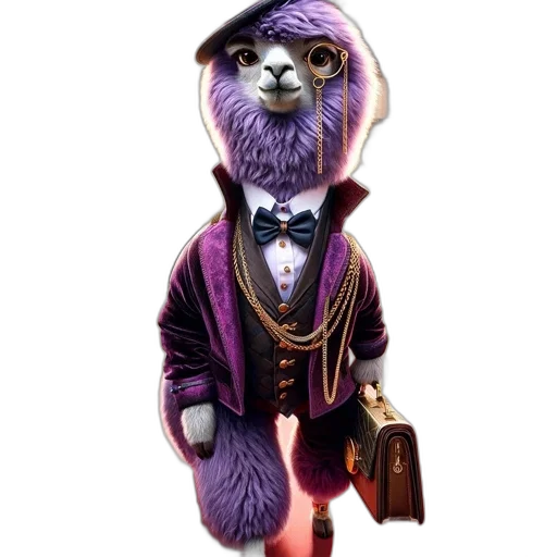 staff, animal, jacket, creature transparent PNG cut-out