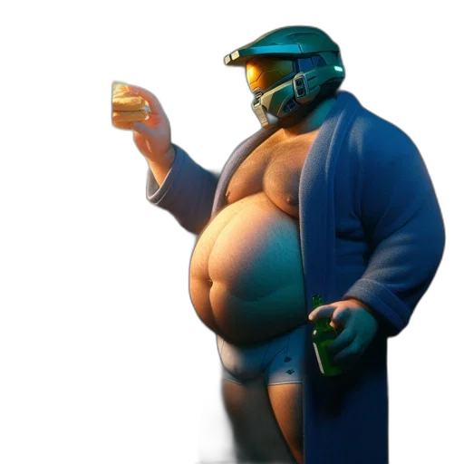 robot, food, bottle, jacket transparent PNG cut-out