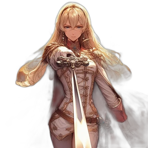 sword, weapon, staff, dress transparent PNG cut-out