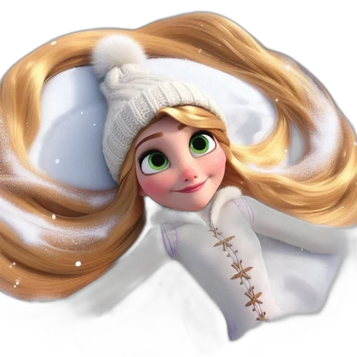 hair, hat, crown, face transparent PNG cut-out