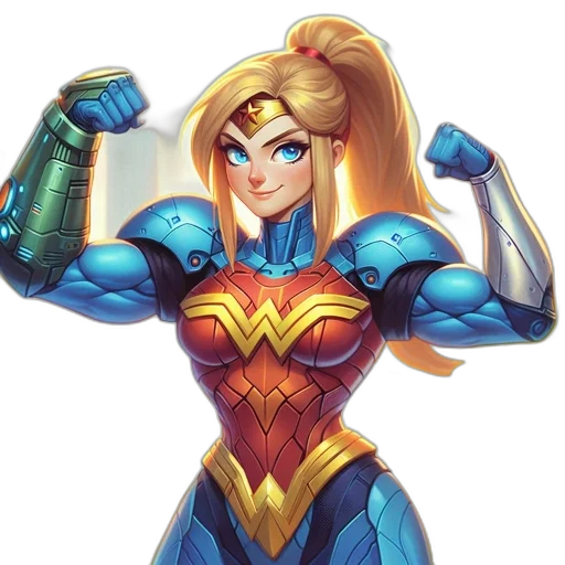 weapon, robot, comic book art, pixel art transparent PNG cut-out