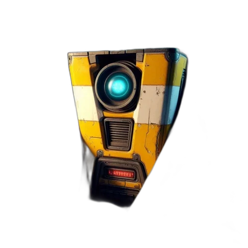 robot, mask, staff, weapon transparent PNG cut-out