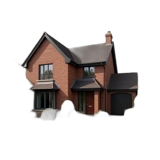 building, 3d render, photorealistic, bedrooms transparent PNG cut-out