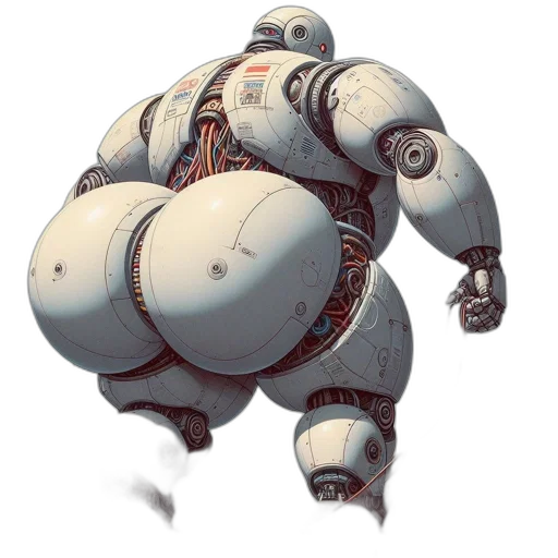 robot, creature, animal, concept art transparent PNG cut-out