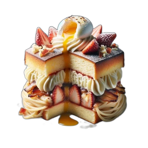 food, crown, jewelry, 3d render transparent PNG cut-out