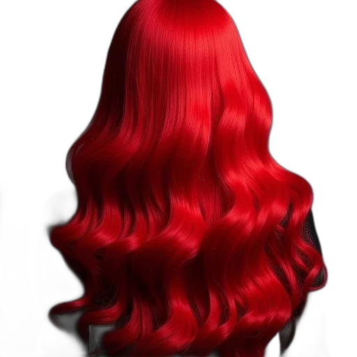 hair, crown, dress, 3d render transparent PNG cut-out