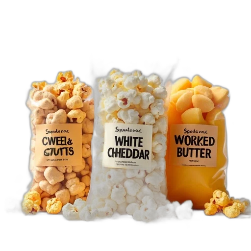 food, golden, three, bags transparent PNG cut-out