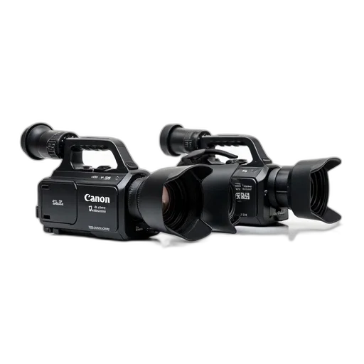 weapon, 3d render, three, cameras transparent PNG cut-out