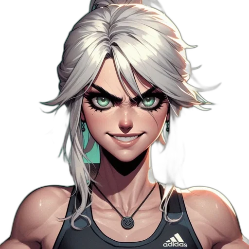 face, staff, comic book art, concept art transparent PNG cut-out