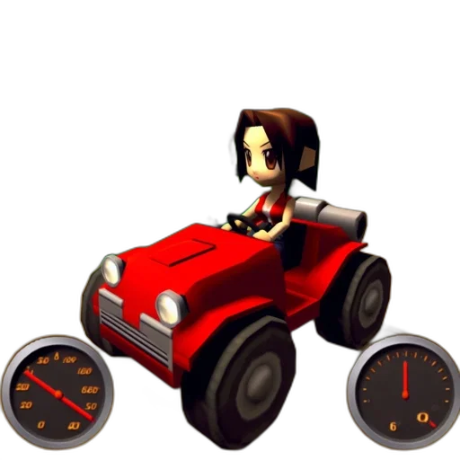 car, robot, animal, pixel art transparent PNG cut-out