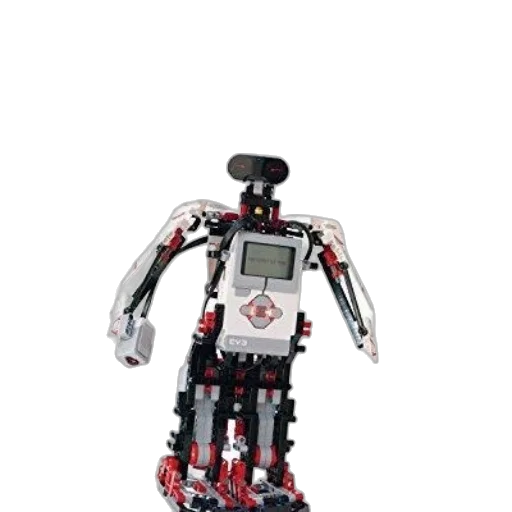robot, staff, cyberpunk, 3d render transparent PNG cut-out