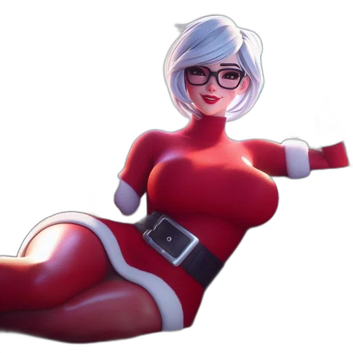 robot, dress, concept art, 3d render transparent PNG cut-out