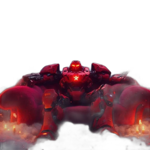 robot, weapon, dragon, creature transparent PNG cut-out