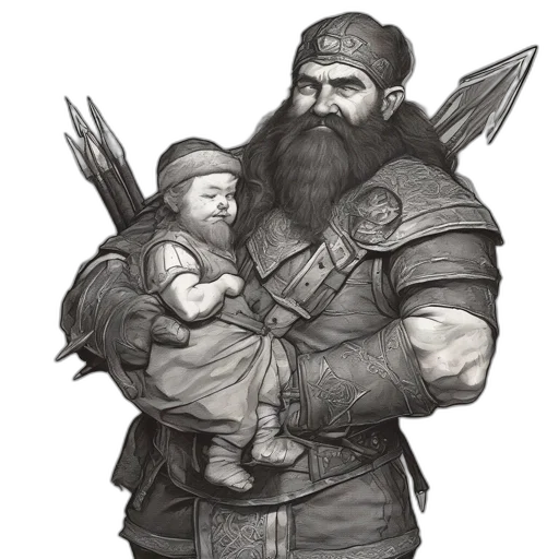 sword, fantasy art, concept art, pencil sketch transparent PNG cut-out