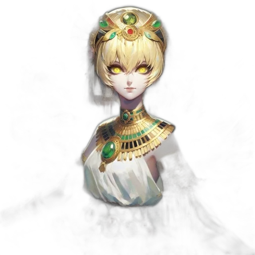 crown, mask, face, staff transparent PNG cut-out