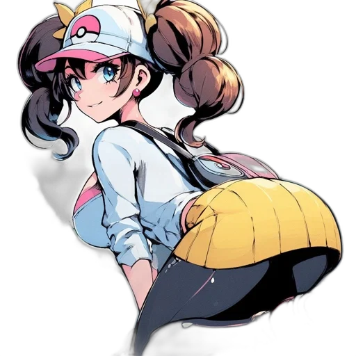hat, staff, jacket, weapon transparent PNG cut-out