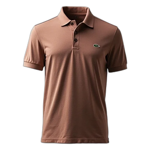 earth tones, polo, shirt, designed transparent PNG cut-out