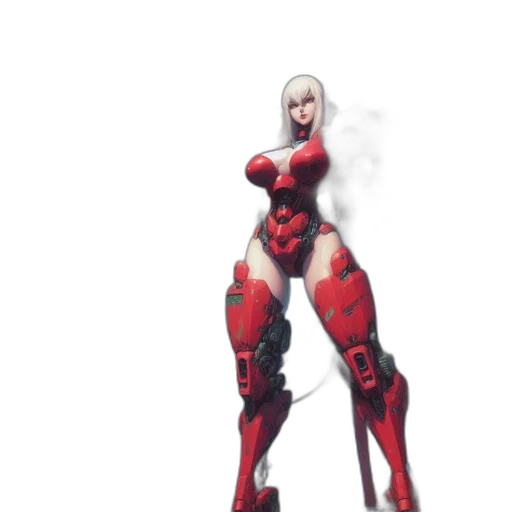 robot, weapon, dress, concept art transparent PNG cut-out