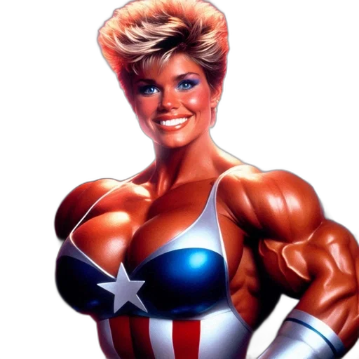 comic book art, photorealistic, concept art, athletic transparent PNG cut-out