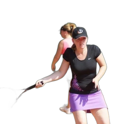 staff, photorealistic, female, tennis transparent PNG cut-out
