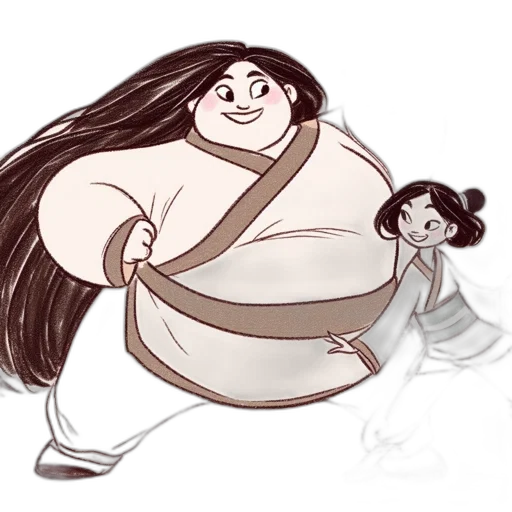 concept art, cartoon, fantasy art, watercolor transparent PNG cut-out
