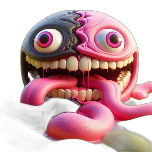 creature, mask, animal, face transparent PNG cut-out
