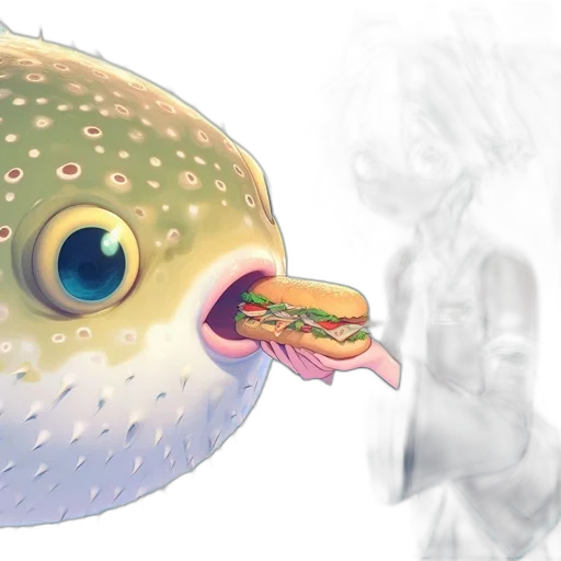 food, creature, animal, concept art transparent PNG cut-out