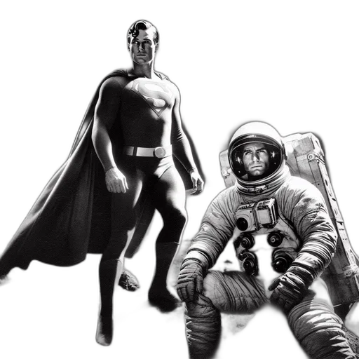 comic book art, concept art, fantasy art, cartoon transparent PNG cut-out