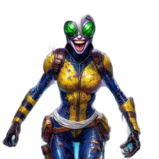 mask, robot, concept art, comic book art transparent PNG cut-out