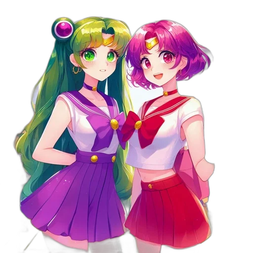 dress, staff, anime, pixel art transparent PNG cut-out