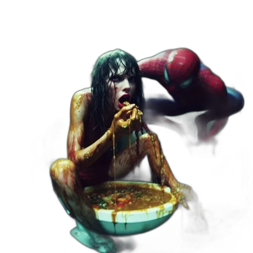 creature, food, mask, concept art transparent PNG cut-out