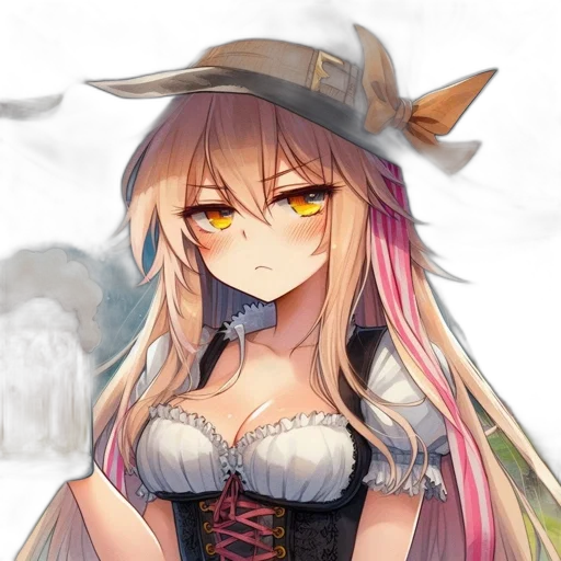 hat, staff, dragon, weapon transparent PNG cut-out