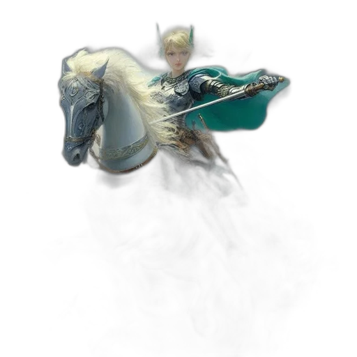 dragon, sword, staff, crown transparent PNG cut-out