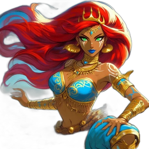 jewelry, fantasy art, concept art, comic book art transparent PNG cut-out