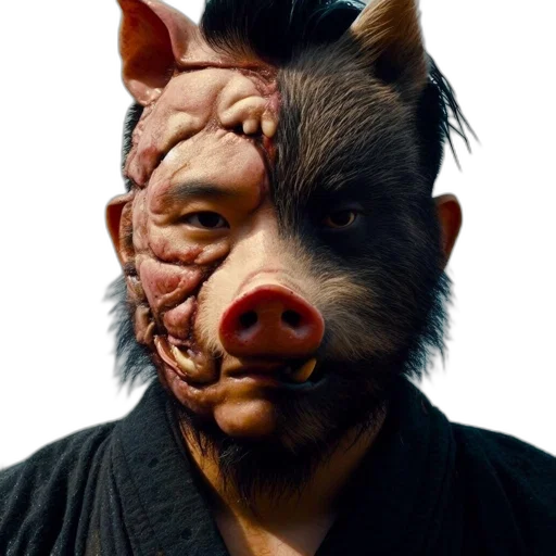 mask, animal, face, creature transparent PNG cut-out