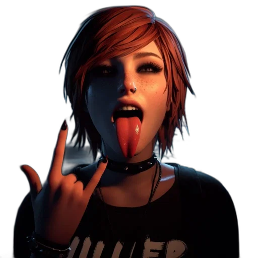cyberpunk, concept art, photorealistic, cartoon transparent PNG cut-out