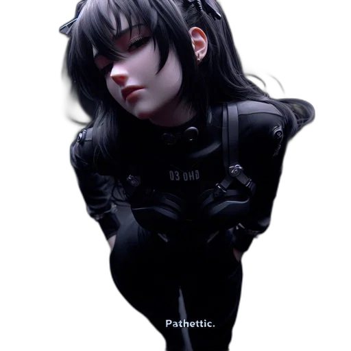 jacket, robot, face, creature transparent PNG cut-out