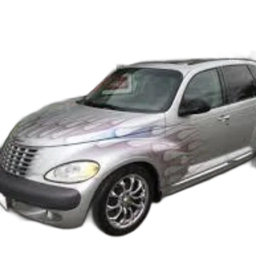 car, 3d render, photorealistic, silver transparent PNG cut-out