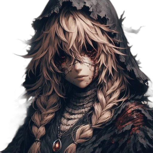 mask, face, jacket, hair transparent PNG cut-out