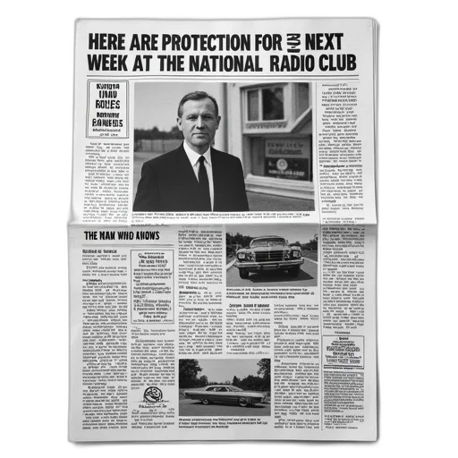 black, white, newspaper, page transparent PNG cut-out
