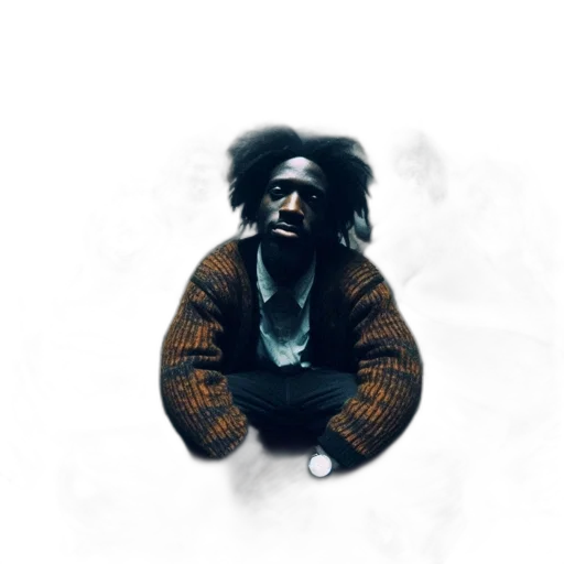 jacket, face, animal, creature transparent PNG cut-out