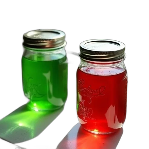 bottle, food, 3d render, photorealistic transparent PNG cut-out