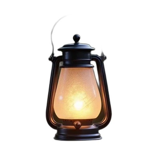 3d render, photorealistic, solar, lantern transparent PNG cut-out