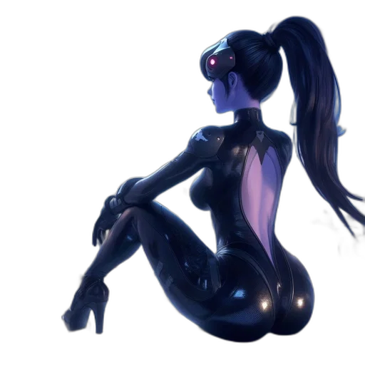creature, dress, robot, concept art transparent PNG cut-out