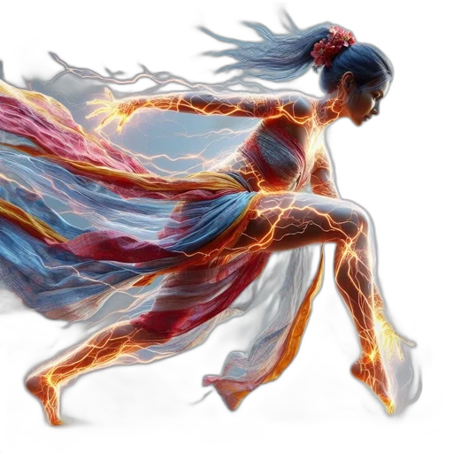 dress, concept art, fantasy art, comic book art transparent PNG cut-out