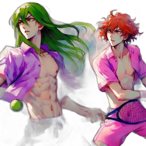 watercolor, vaporwave, concept art, pixel art transparent PNG cut-out