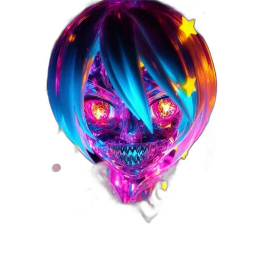 mask, face, crown, robot transparent PNG cut-out