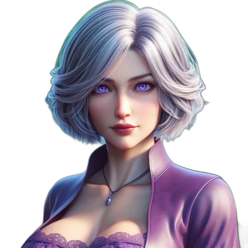 face, staff, dress, jewelry transparent PNG cut-out