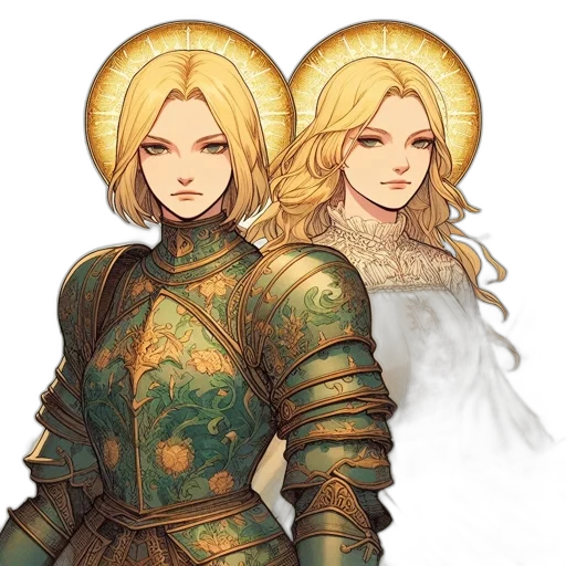 fantasy art, concept art, comic book art, pixel art transparent PNG cut-out